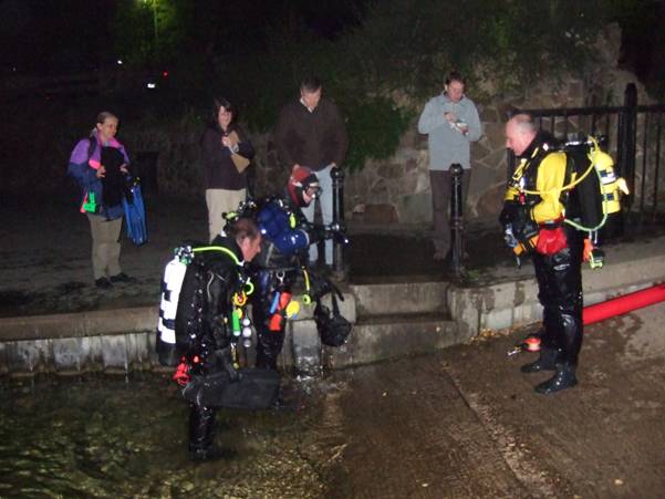 night divers